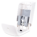 XO2® 'The Bodyguard' Touch Free Hand Sanitiser Dispenser - High Capacity, Low Servicing &amp; Less Waste - Open side view
