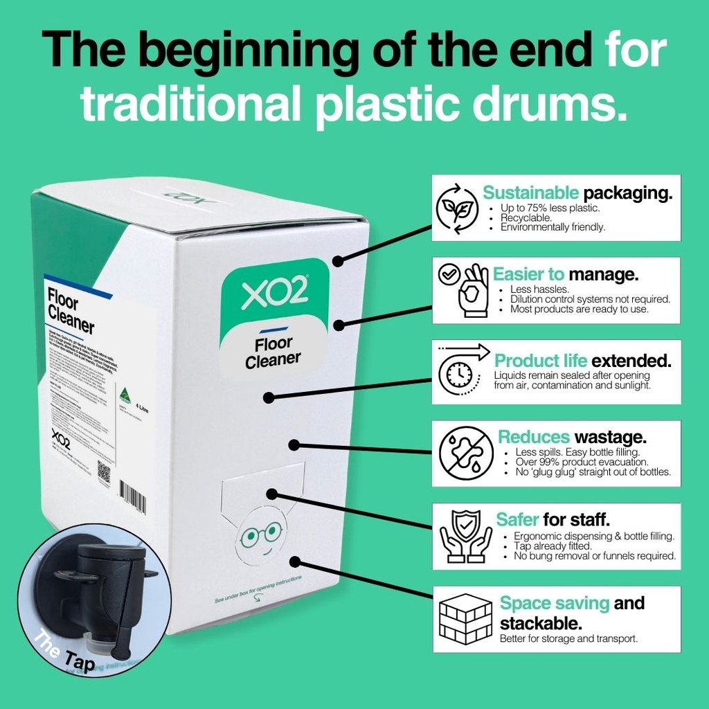 XO2 Floor Cleaner - The Good Box