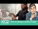 How to change a Foam-O and Foam-O Zero hand soap refill