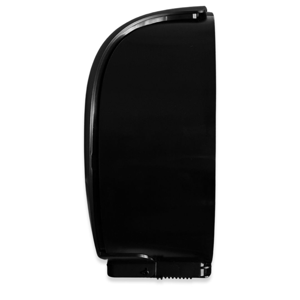 XO2® Black Double Jumbo Commercial Toilet Roll Dispenser - 2 Roll Capacity