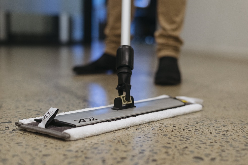 XO2® Deep Clean & Grin Microfibre Floor Mop Cover - White