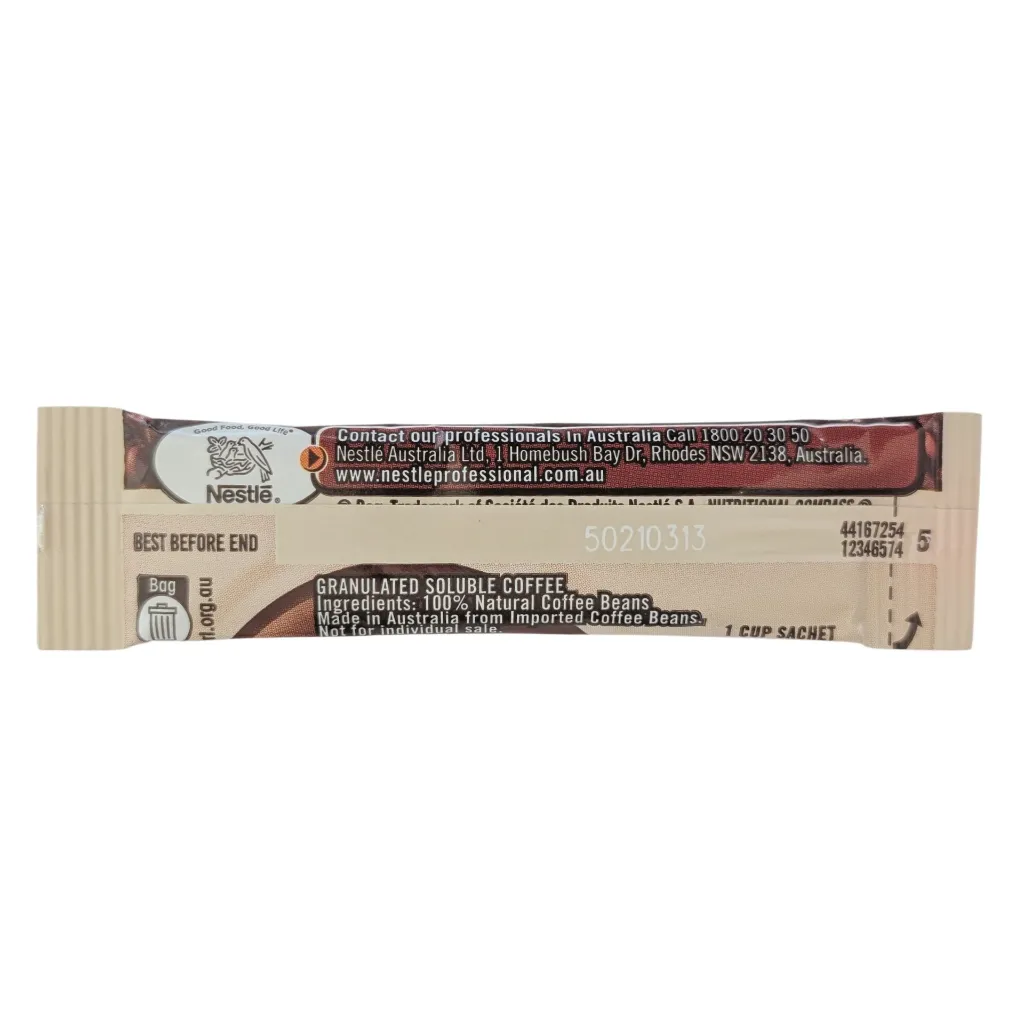 Product Image - 12346574 - Nescafe Foodservice Blend Coffee Sticks Sachets (3).webp