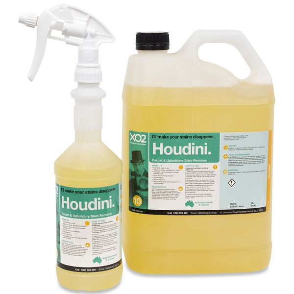 XO2® Houdini - The Amazing Stain Remover For Carpet &amp; Upholstery