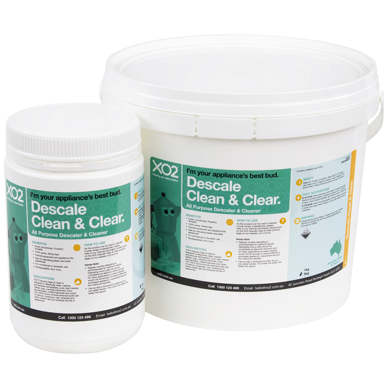 XO2® Descale Clean &amp; Clear - All Purpose Descaler &amp; Cleaner