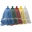 Oates Duraclean Hospital Launder Mop Head - Split &amp; Banded, Premium Blended Yarn - Colour Options
