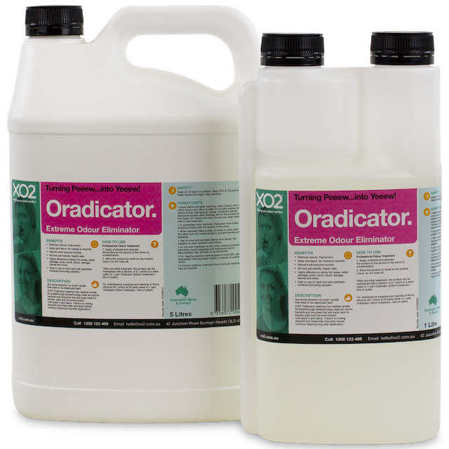 XO2® Oradicator - Extreme Odour Eliminator - Size Variations