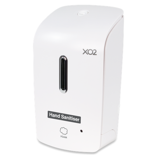 XO2® 'The Bodyguard' Touch-Free Hand Sanitiser Dispenser - High Capacity, Low Servicing &amp; Less Waste