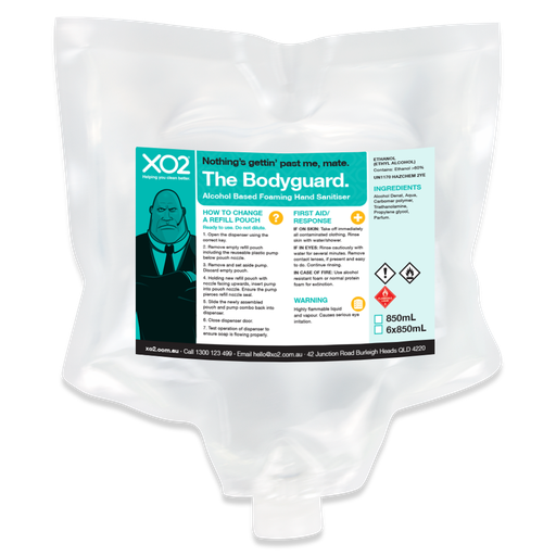 The Bodyguard - Alcohol Based Foaming Hand Sanitiser Refill