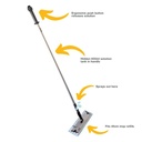 XO2® 40cm Squirt Microfibre Floor Mop Kit with Push Button & Hidden 600ml Tank In Handle