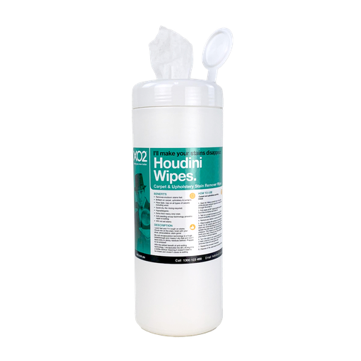 XO2® Houdini Wipes - Carpet &amp; Upholstery Stain Remover Wipes