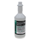 750ml XO2® Stainless Steel Cleaner Labelled Empty Bottle - Black (6)