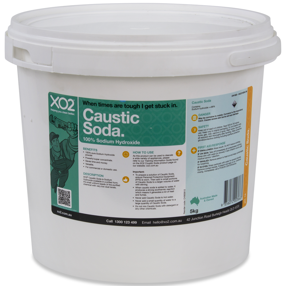 XO2® Caustic Soda - 100% Sodium Hydroxide
