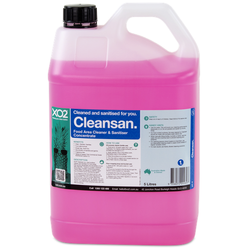 Cleansan - Food Area Cleaner & Sanitiser Concentrate