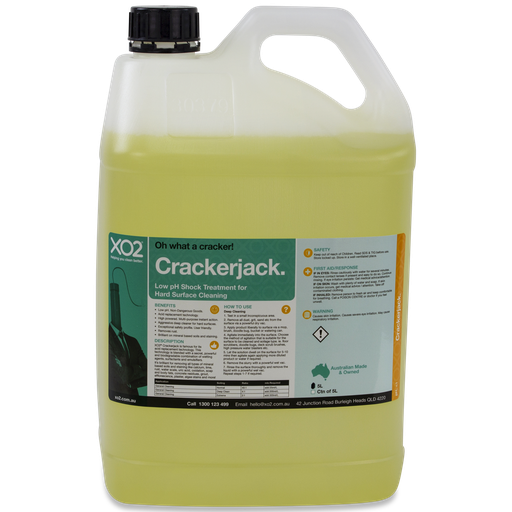 XO2® Crackerjack - Hi-Tech, Low pH Shock Treatment for Extreme Hard Surface Cleaning