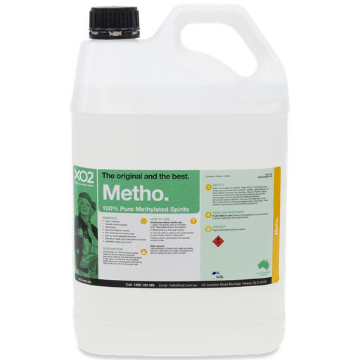 XO2® Metho - 100% Pure Methylated Spirits
