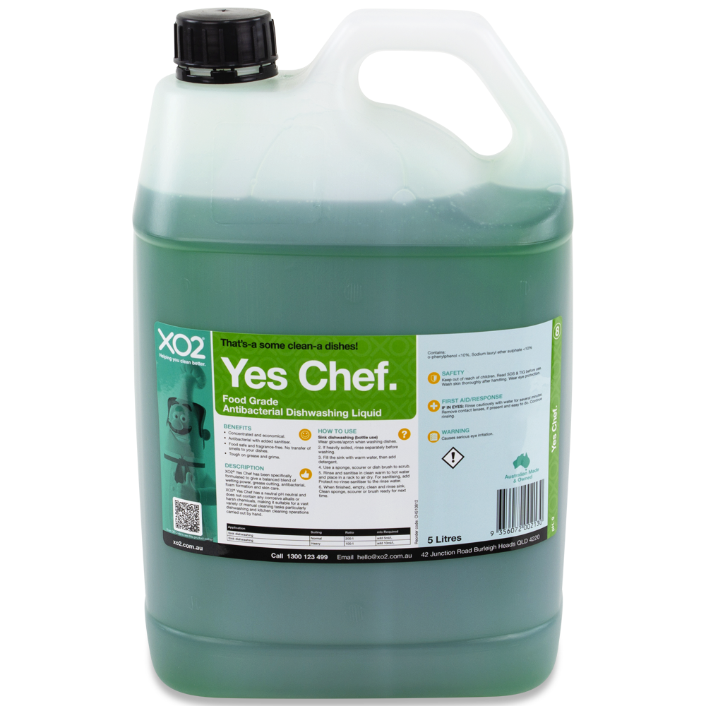 Yes Chef - Premium Manual Dishwashing Liquid Concentrate with ZERO Fragrance