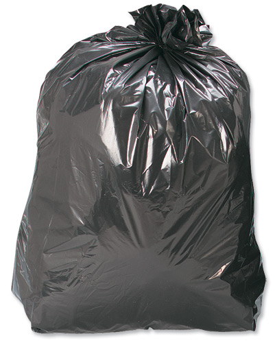 82L Black Garbage Bags - Super Dooper Extra Heavy Duty