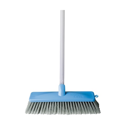Ultimate Premium Indoor Broom With Handle - 30cm Wide, Extra Long Flagged Bristles