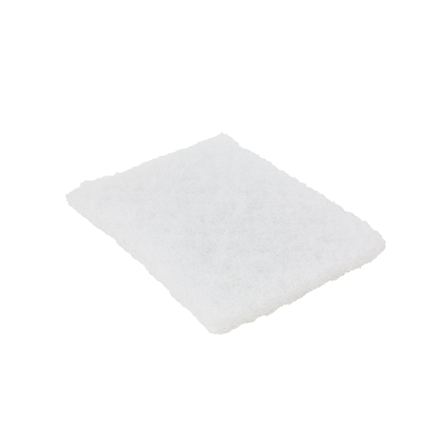 7.5cm x 10cm White Mini Scourer Pad