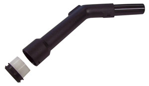 Plastic Vacuum Cleaner Elbow Grip Handle - 32mm Neck, Includes Click Ring &amp; Swivel