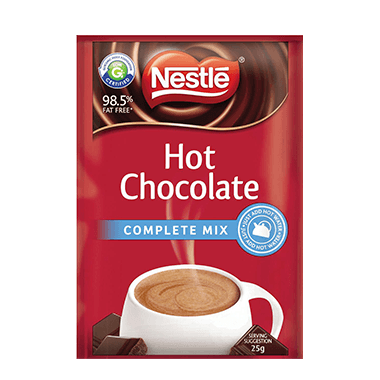 Nestle Complete Mix Hot Chocolate Single Serve Sachets