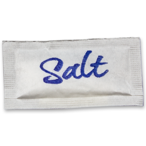 Salt Sachets - Single Serve Portion Control