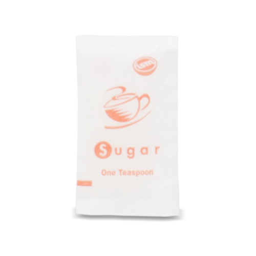 White Sugar Pillow Pack Sachets - Single Serve Portions