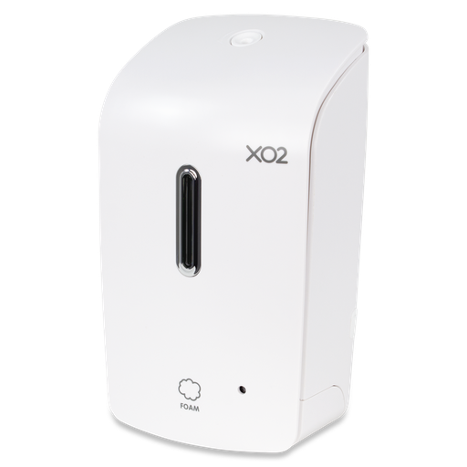 XO2® High Five - White Touch-Free Automatic Hand Soap Dispenser - Foaming, High Capacity, Low Servicing & Less Waste