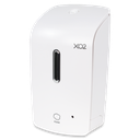 XO2® 'High Five' White Touch-Free Automatic Hand Soap Dispenser - Foaming, High Capacity, Low Servicing & Less Waste