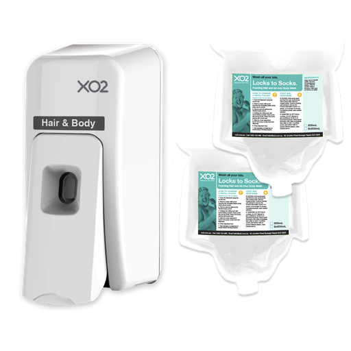 XO2® 'Locks To Socks' Hand, Hair &amp; All Over Body Wash Starter Kit