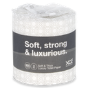 XO2® 2ply 400 Sheet Luxury Toilet Paper Rolls - Individually Wrapped