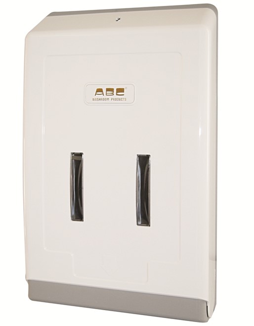 ABC Slimline Interfold Paper Hand Towel Dispenser - ABS Plastic