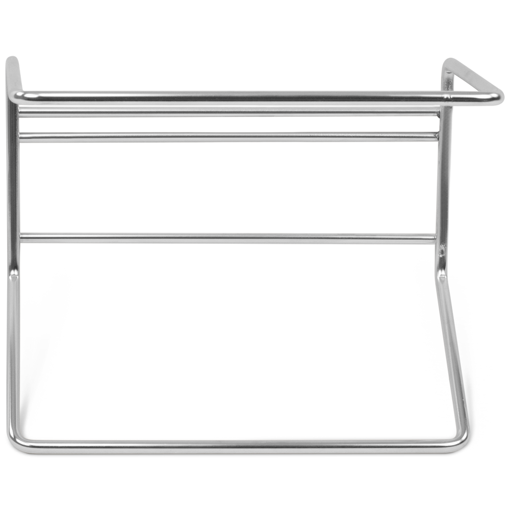 Wall Rack for 1 x 5L Drum - Front Facing, Stainless Steel