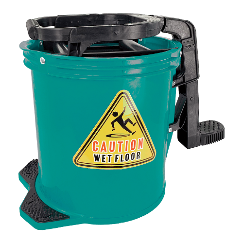 11L Rectangular Plastic Cleaning Bucket - With Handle