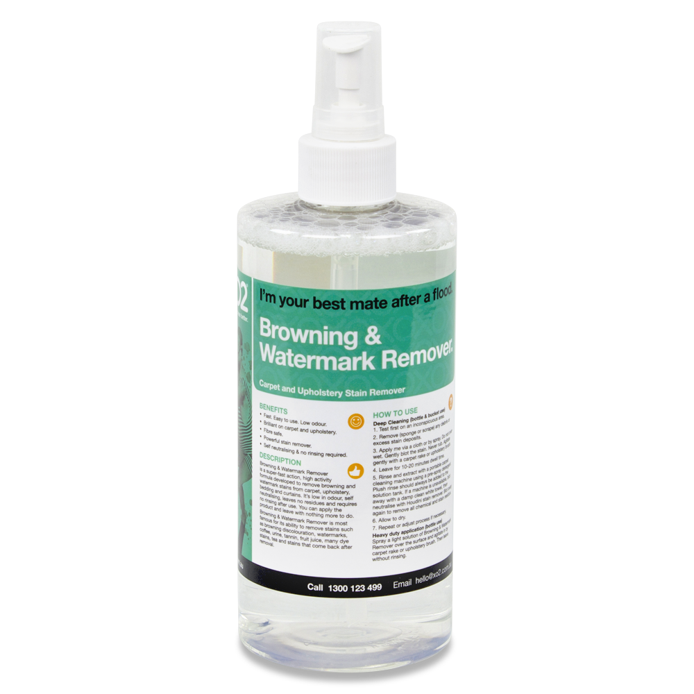 XO2® Browning &amp; Watermark Remover - Stain Remover For Carpet &amp; Upholstery