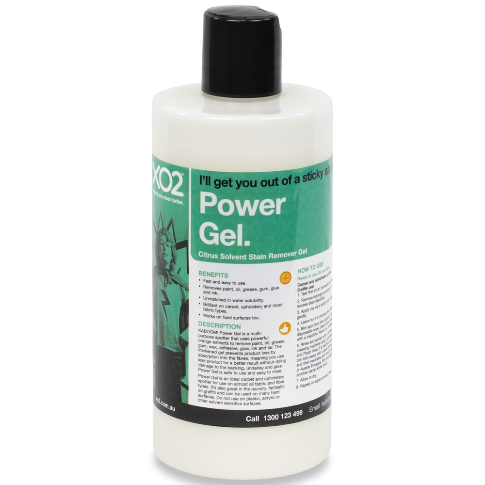 XO2® Power Gel - Citrus Solvent Stain Remover Gel