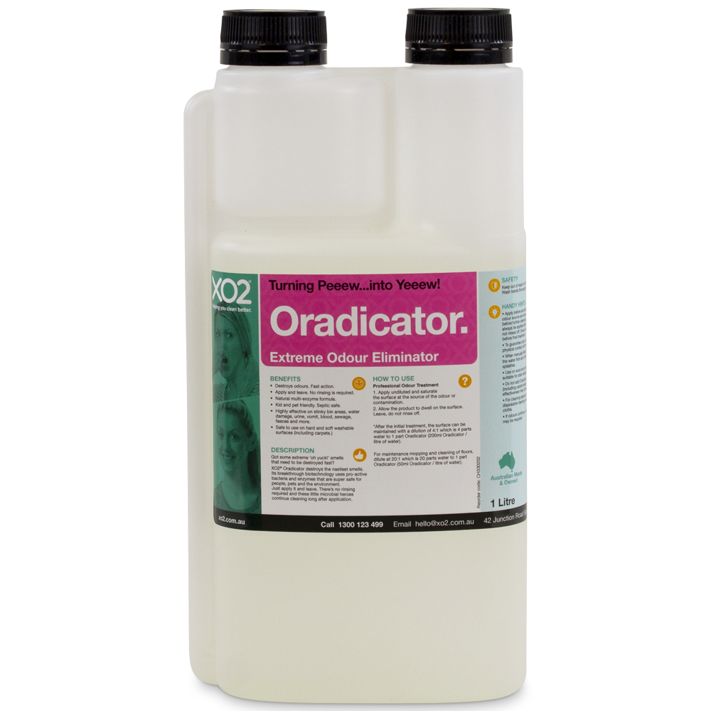 Oradicator - Professional Odour Eliminator with Proactive Bacteria & Enzymes