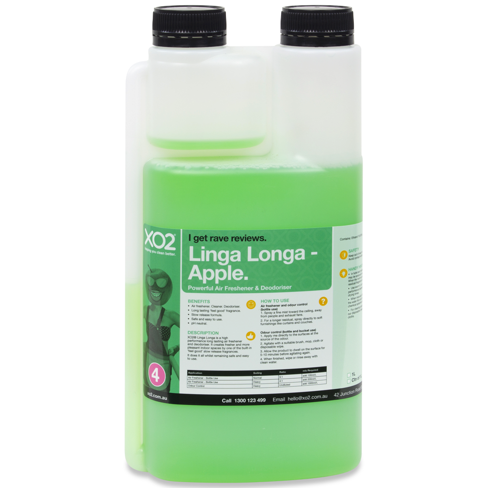 XO2® Linga Longa - Powerful Air Freshener &amp; Deodoriser