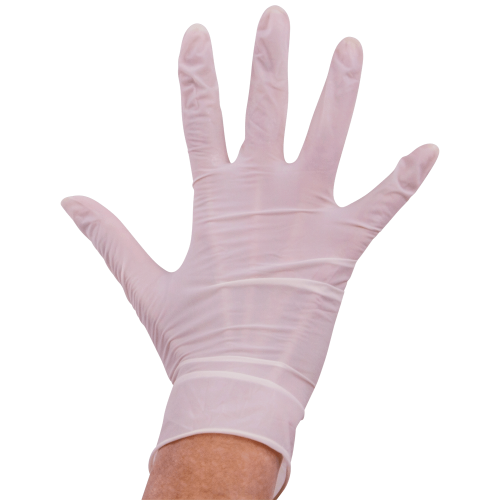 White Nitrile Gloves - Powder Free & Disposable