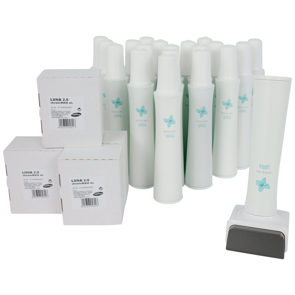 XO2® Luna 2.0 showerMAID Hair &amp; Body Starter Kit - Fresh