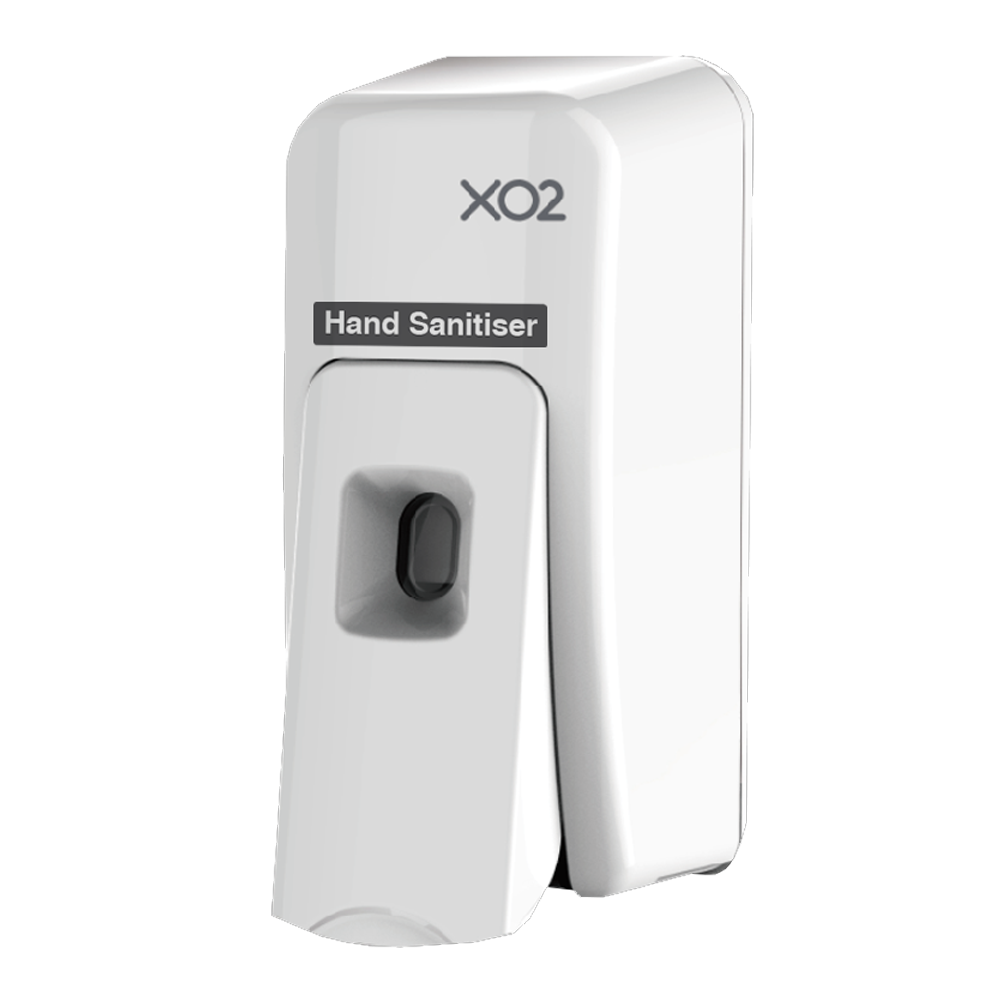 XO2® 'Shields Up!' Hand Sanitiser Dispenser - Manual Push Spray