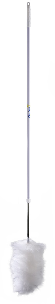 Wool Duster With Extending Handle - 110cm to 180cm long, Assorted Colours