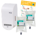 XO2® 'Virafoam' Alcohol Based Foaming Hand Sanitiser Starter Kit - Manual Push