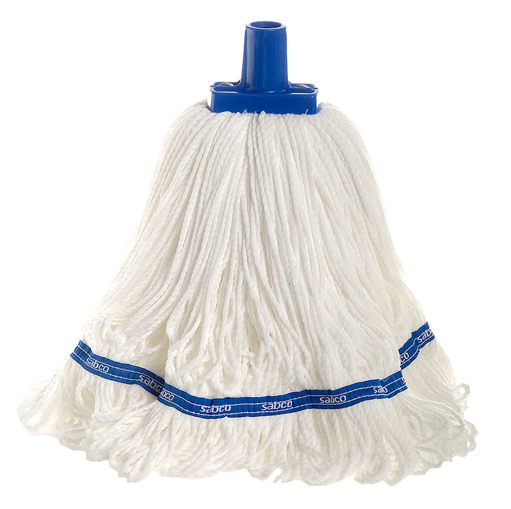 400g Premium Grade Microfibre Round Mop - Colour Coded