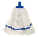 400g Premium Grade Microfibre Round Mop - Colour Coded