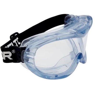 3M™ Fahrenheit™ Pelto Chemical Splash Goggle with Clear Blue Tint Anti Fog Lens