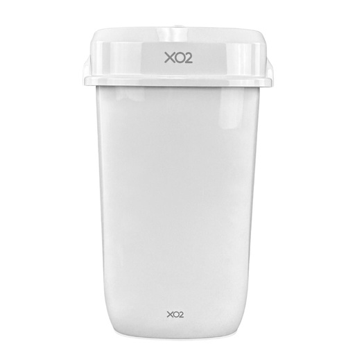 XO2® Feminine Hygiene Sanitary Disposal Bin - Manual Open, Wall-Mountable & Free Standing Design