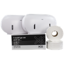 XO2® Double Jumbo Commercial Toilet Roll Dispenser Starter Kit - 2 Roll Capacity