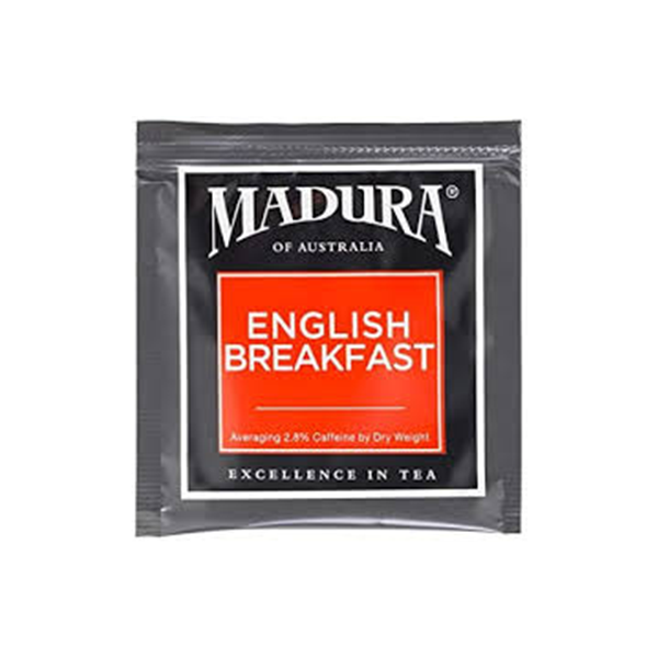 Madura English Breakfast Enveloped Tea Bags (500's BULK Carton)