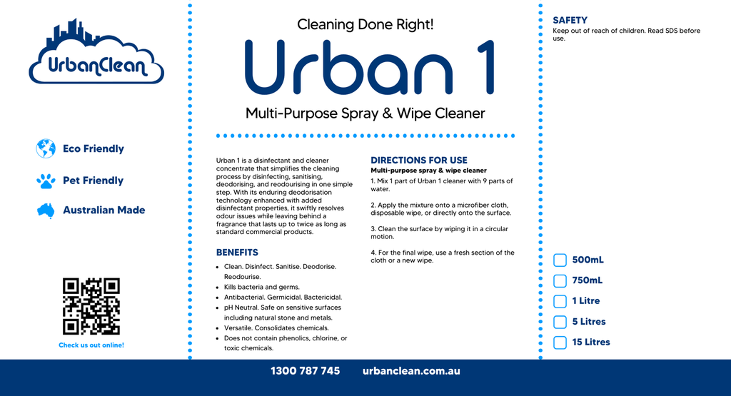 Urban 1 - Multipurpose Cleaner